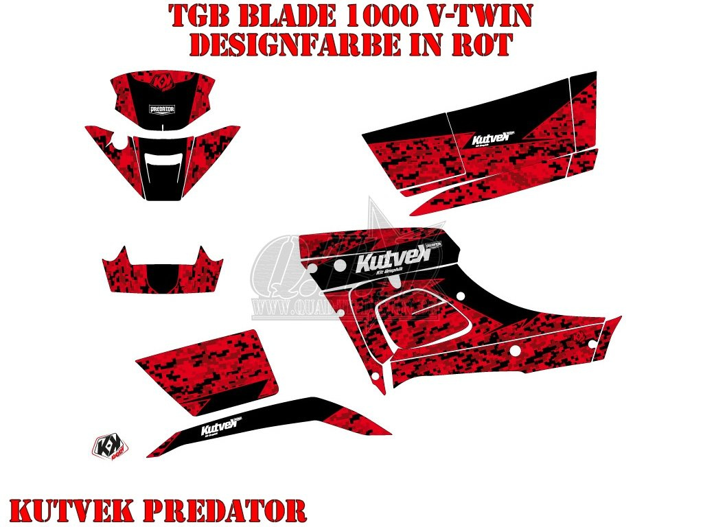 Predator Red for TGB Blade 1000 V-Twin
